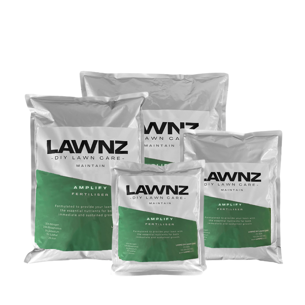 LAWNZ Amplify Fertiliser – granular turf fertiliser for healthy lawn growth and resilience